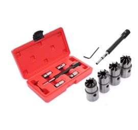 Purkštukų lizdų valymo frezų rinkinys KD10056