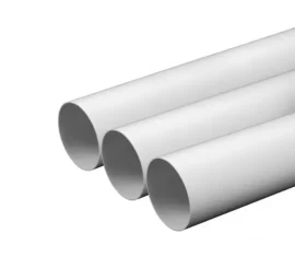 PVC ortakis D125 L-0,5m difuzoriaus dėžutės prailginimui