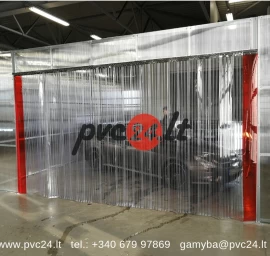 PVC juostų užuolaidos