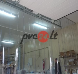 PVC juostų užuolaidos