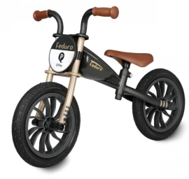 Qplay Bėgimo Dviratis Feduro Black-golden