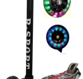 R-sport H2 Scooter Black Balancing R-sport Led Luminous Wheels