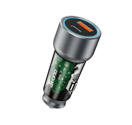 R4t 30w Usb-a Usb-c Automobilinis įkroviklis - Pilkas
