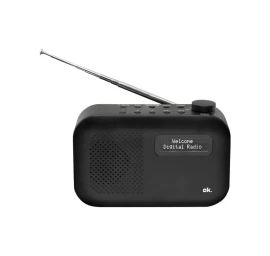 Radijas OK. ORD 111BT-B-1, DAB+, FM, Bluetooth, (Ekspozicinė prekė)