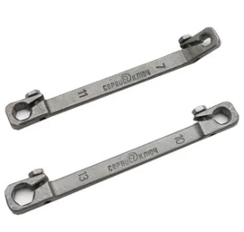 Raktas žarnelėms su varžtu 8x10mm (19001-1)