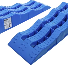 Rampų rinkinys | Plastikas | 3 užvažiavimo aukščiai | 2 vnt. (74402)
