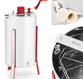 Rankinė 3 Rėmų Medaus Centrifuga Iš Nerūdijančio Plieno