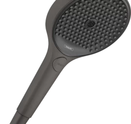 Rankinis dušelis HANSGROHE Rainfinity 130 3jet EcoSmart, Brushed Black Chrome, 26865340