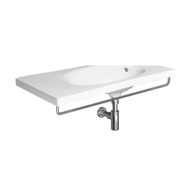 Rankšluosčio laikiklis praustuvui Jika Tigo 80 cm, nerūdijantis plienas