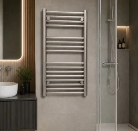 Rankšluosčių džiovintuvas Očenašek BNIT 45x113 cm, brushed, BNIT450113BR