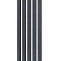 Rankšluosčių džiovintuvas Regnis Lazur 33x120 cm, juodas