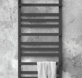 Rankšluosčių džiovintuvas Regnis Lox Duo 30x148 cm, juodas