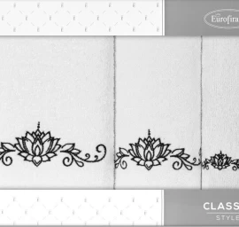 Rankšluosčių komplektas Liliana, juodas/baltas, 423732