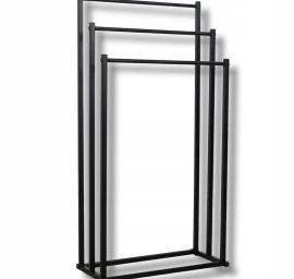 Rankšluosčių Laikiklis 3 Pakopos - Juodas - M