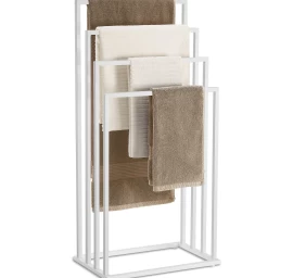 Rankšluosčių Laikiklis 4 Pakopos - Baltas