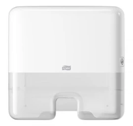 Rankšluosčių servetėlėmis dozatorius Tork Elevation Interfold Mini H2, baltas