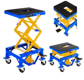 Ratinė Mobilioji Motociklų Pakėlimo Platforma 135 Kg Msw Mhb-135-pro