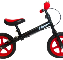Raudonai Juodas R4 R-sport Krosinis Dviratis 12&#039;&#039; Eva Ratai