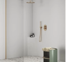 Ravak Espirit Potinkinis maišytuvas 2 funkcijų be korpuso, Rose Gold Brushed X070362