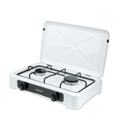 Ravanson K-02T hob White Countertop Gas 2 zone(s)