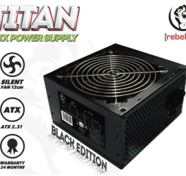 Rebeltec power supplay   ATX ver2.31 TITAN 500W