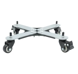 Reguliuojamas gėlių stovas su ratukais, 37–52 cm