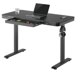 Reguliuojamo aukščio stalas Up Up Balder II Juodas