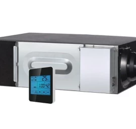 Rekuperatorius Holtop XHBQ-D2.5 250m3/h su liečiamu pulteliu