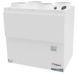 Rekuperatorius TITON HRV20 HE Q Plus B Eco su integruotu pultu, kairinis 640m3/h@100Pa