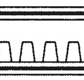 Renovacinis plieninis radiatorius HM 21C-AT-55-1000, prijungimas šoninis