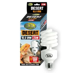 REP NOVA Desert 10.0UVB 25W terariumų lempa, UVB-25W-10.0-D