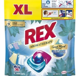 Rex Aromatherapy Lotus Universal Skalbimo Kapsulės, 36 Vnt.