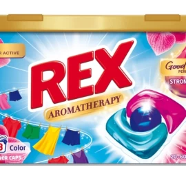 rex Aromatherapy Orchid Color Spalvotų Ir Tamsių Audinių Skalbimo Kapsulės, 13 Vnt.