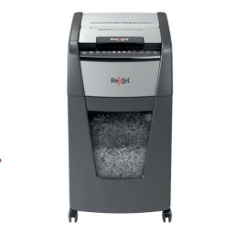 Rexel Optimum Auto+ 300X paper shredder Micro-cut shredding Black, Grey