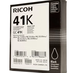 Ricoh GEL GC-41K (405761), foto juoda kasetė