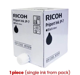 Ricoh JP-7 (817219) Rašalinė kasetė, Juoda (1 vnt)
