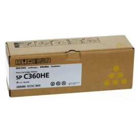 Ricoh SP C360HE (408187) Lazerinė kasetė, Geltona