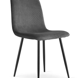 rift Kėdė - Pilkas Velvetas / Juodos Kojos X 1