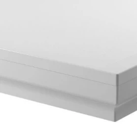 Riho Kolping dušo padėklo šoninė panelė 80x80 cm, balta 209314