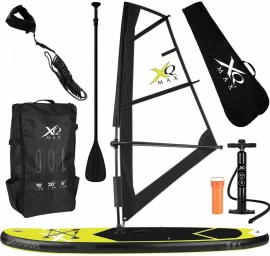 Rinkinys - Sup 150kg Sup Surf 305x76x15cm Draugas Su černos Spalvos Paviršiumi