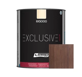 Rio Verde EXCLUSIVE 1 Walnut RX5004 - universali matinė medienos apsaugos priemonė su apsauga nuo UV spindulių - 0.75 L