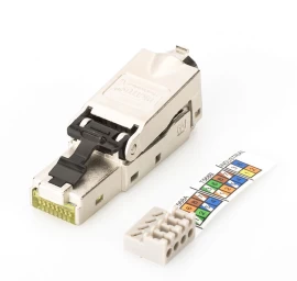 RJ45 cat.6a connector    for assembly Ethernet