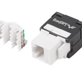 Rj45 - Lsa Utp Cat.5e 180 Laipsnių Keystone Modulis Be įrankių Montavimo Dėžutei