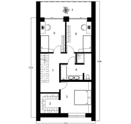 Sublokuotų namų projektas „Aironas“