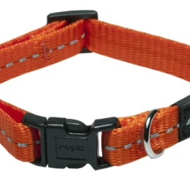 ROGZ antkaklis 20-31x1.1cm HB14D oranžinis, HB14D