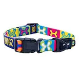 ROGZ Fusion Classic spalvotas antkaklis 20-31cm S, HB101SBW