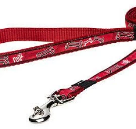 ROGZ pavadėlis Red Rogz Bone 140x1.6cm HL12CC, HL12CC
