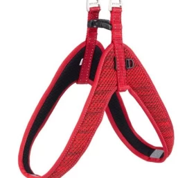 ROGZ raudonos minkštos atspindinčios petnešos 58cm M/L SJQ58, SJQ58C