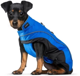 ROGZ Snowskin Bone mėlyna striukė 28cm, RDSW28BP