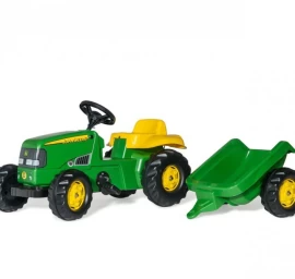 Rolly Toys 012190 John Deere Rolly Vaikiškas Traktorius Su Priekaba
